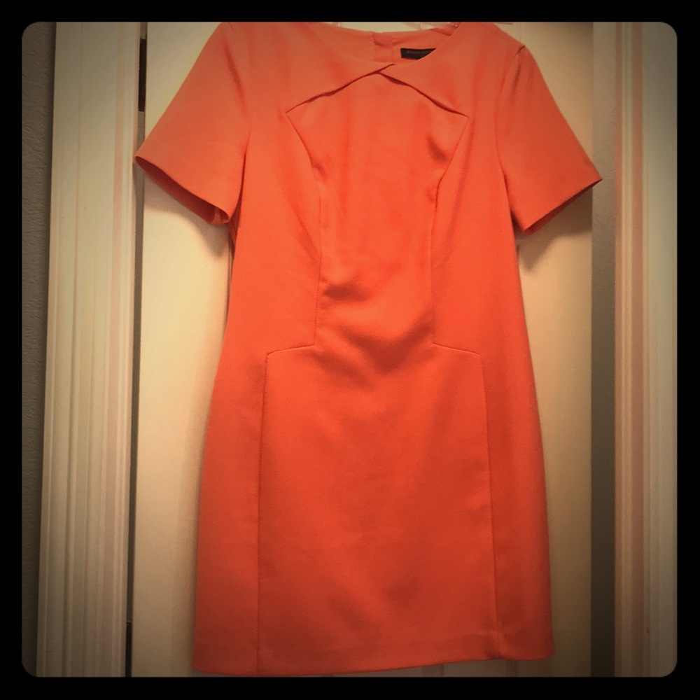 Coral Petite Banana Republic dress